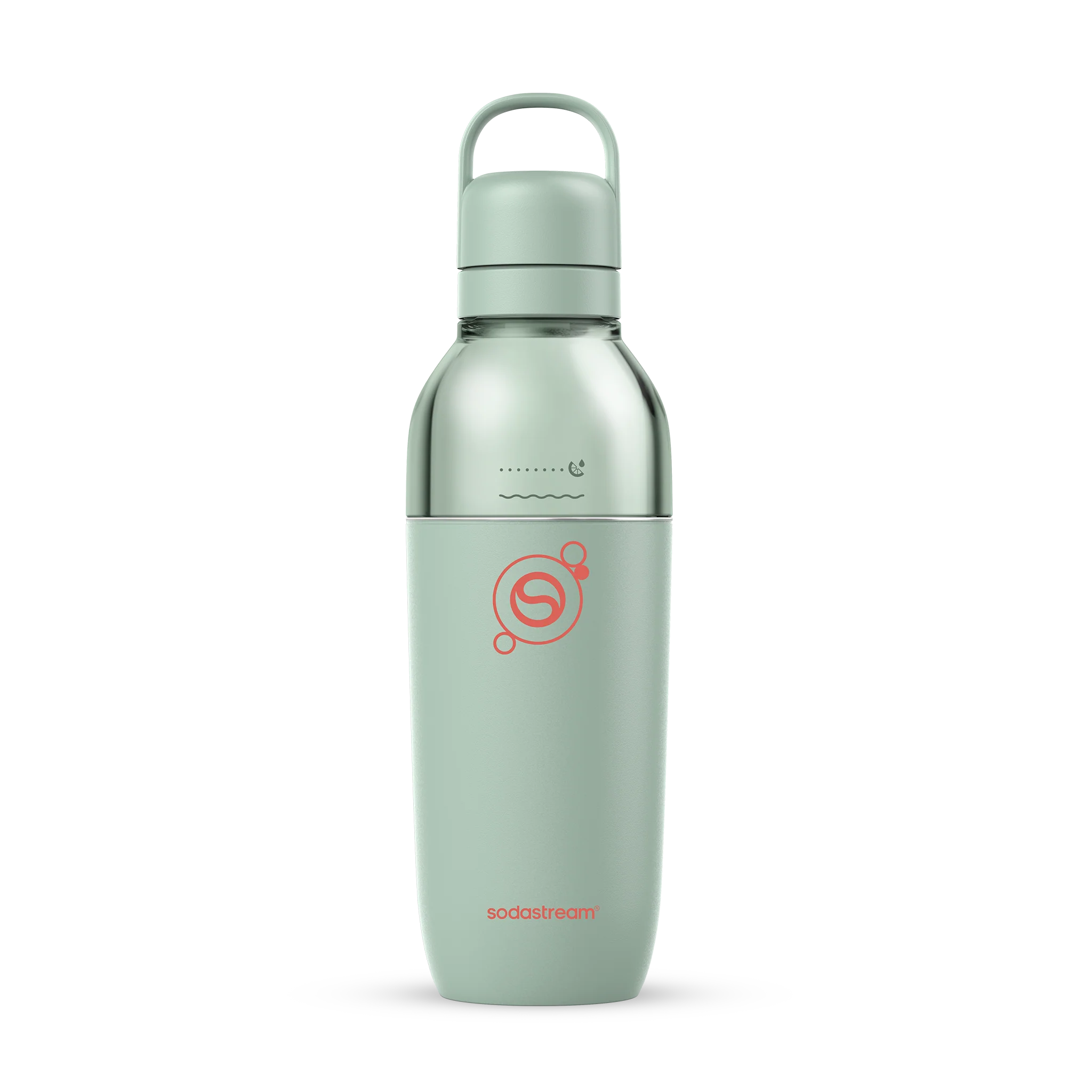 Fizz&go™ easy mix fles - Mint