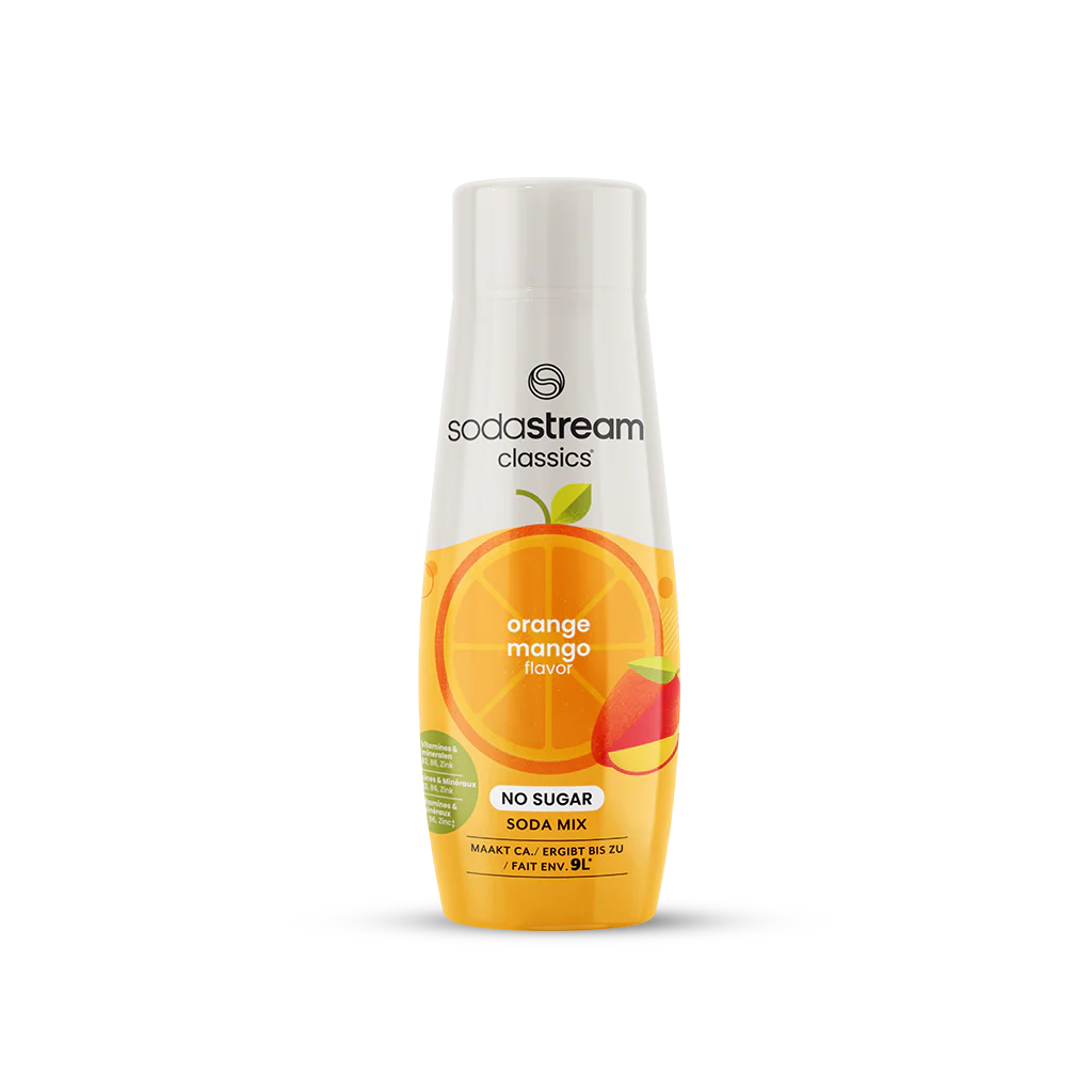 SodaStream Classics - Fruit Flavours - Orange Mango Zero