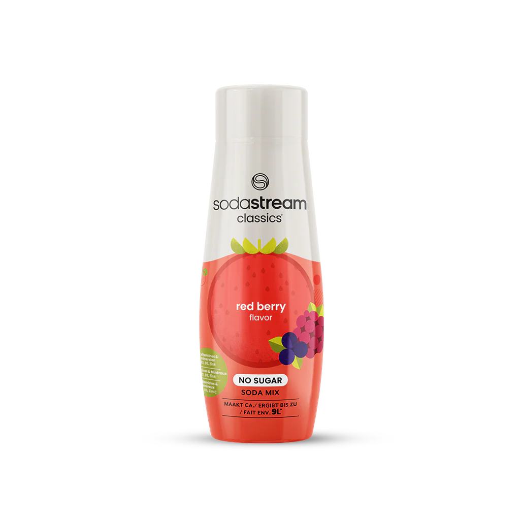 SodaStream Classics - Fruit Flavours - Red Berries Zero